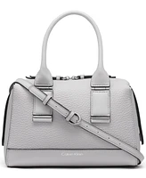 Calvin Klein Jett Convertible Top Handle Satchel