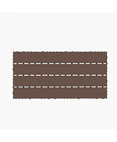 2FT Patio Deck Tiles, Diy Module Interlocking Decking Tiles Floor Tile, Easy and Quick Installation Court Tiles for Porch Poolside Balcony Backyard 24