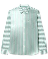 Lacoste Men's Cotton Oxford Raye Button Down Shirt