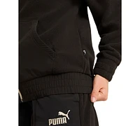 Puma Women's Essential Contrast Tape Logo Hoodie