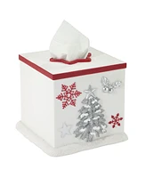 Avanti Sparkle Resin Tissue Box Cover