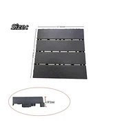 Plastic Interlocking Deck Tiles,36 Pack Patio Deck Tiles,12" x12" Square Waterproof Outdoor All Weather Use, Patio Decking Tiles for Poolsid