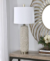 Uttermost 33" Ceramic Zade Table Lamp