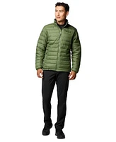 Columbia Mens Powder Lite Ii Jacket Hart Mountain Ii Crew City Trek Beanie Newton Ridge Hiking Boots Sage Peak Pant