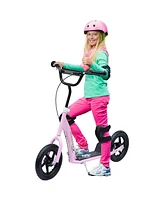 Streamdale Furniture Kick Scooter for Kids 5-12 Years Old, Big Wheel Kids Scooter with Adjustable Height Handlebar, Non