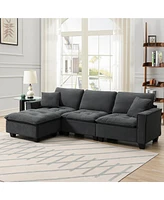 Streamdale Furniture 10059" Modern Convertible Sectional Sofa