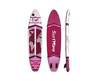 Simplie Fun Inflatable Stand Up Paddle Board 11'x34" x6" With Accessories