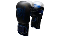 Amber Sports Invincible Fight Gear Standard Leather Hook and Loop Training Boxing Gloves