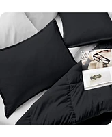 Bare Home Ultra-Soft Double Brushed Pillow Sham Set King