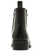 Steve Madden Men's Hyphen Side-Zip Leather Dress Boot
