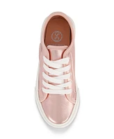 Sam & Libby Little and Big Girls Davie Dina Court Lace Up Sneaker