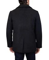 Bagatelle Homme Men's Wool Blend Double-Breasted Peacoat