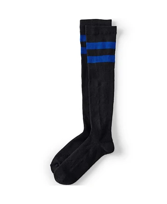 Lands' End Men's Performance Over the Calf Socks