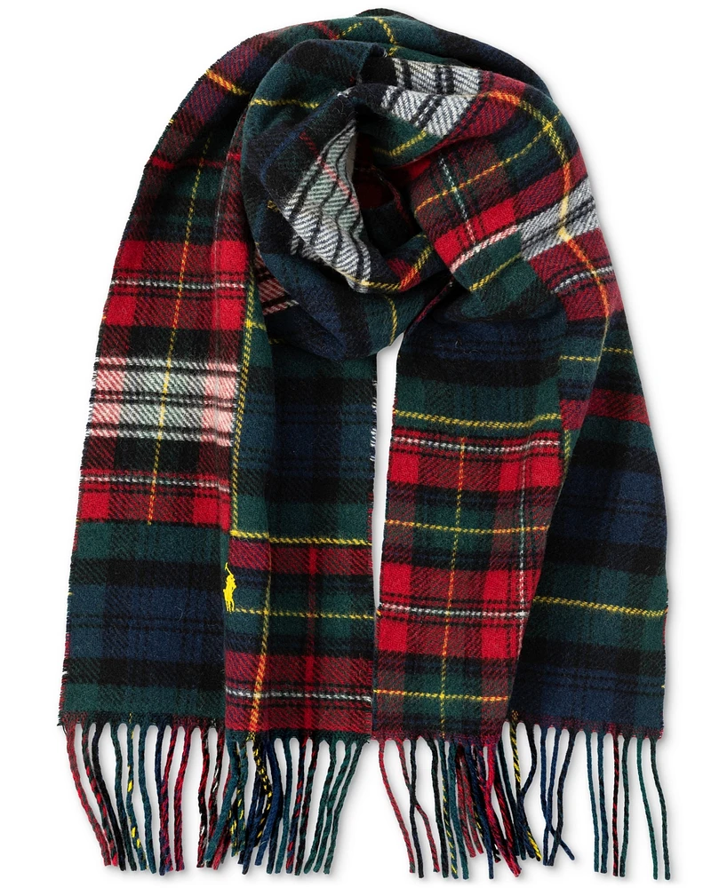 Polo Ralph Lauren Men's Patchwork Plaid Scarf