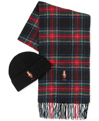 Polo Ralph Lauren Men's Tartan Bear Boxed Gift Set