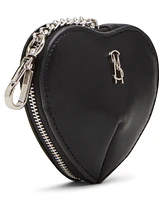 Steve Madden Boxed Zip-Around Heart Pouch & Bag Charm