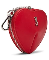 Steve Madden Boxed Zip-Around Heart Pouch & Bag Charm