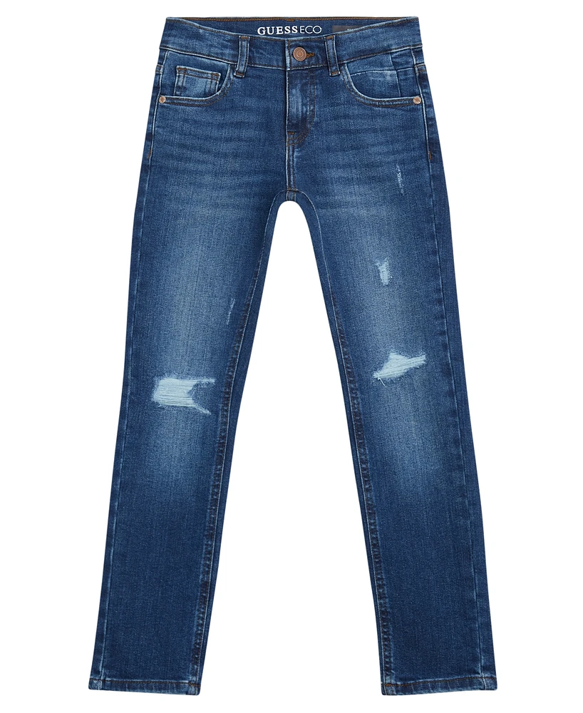 Guess Big Boys Comfort Denim Slim Fit Jeans