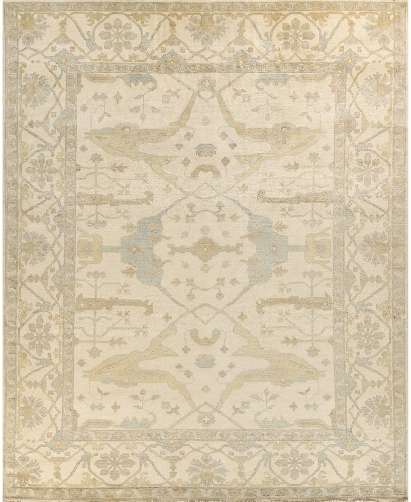 Exquisite Rugs Antique Weave Oushak 4'x6' Area Rug