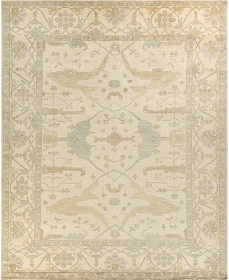 Exquisite Rugs Antique Weave Oushak 4'x6' Area Rug