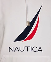 Nautica Jeans Women's Solid Logo Pullover Sweater