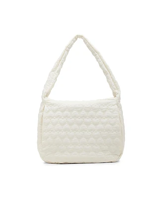 Madden Girl Nellie Heart Hobo Bag