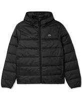 Lacoste Men's Water Repellent Full Zip Puffer Jacket