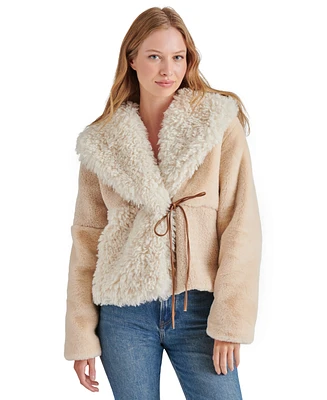 Steve Madden Women's Winterlyn Faux-Fur Jacket