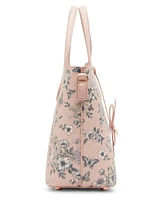 Anne Klein Bonded Mini Floral Tote Bag