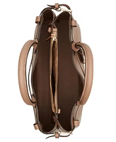 Anne Klein Belted Convertible Large Satchel Bag