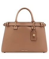 Anne Klein Belted Convertible Large Satchel Bag