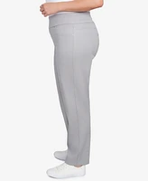 Ruby Rd. Plus Soft Hand Twill Bi-Stretch Pull-On Pants