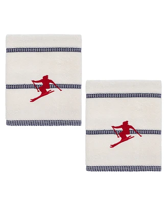 Izod Alpine Cotton 2-Pack Hand Towel Set, 16" x 28"