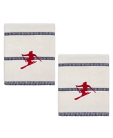 Izod Alpine Cotton 2-Pack Hand Towel Set, 16" x 28"