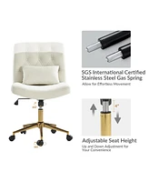 Hulala Home Sinclair Modern Office Chair with Sgs International Certified Stainless Steel Gas Spring