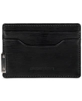 Calvin Klein Men's Atlas Leather Logo Card Case & Key Chain