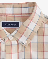 Club Room Men's Lanne Plaid Woven Long-Sleeve Button-Down Shirt, Exclusively at Macy's