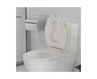 gaomon Toilet Seat Round,Toilet Seat with Toddler Seat Built in, Potty Training Toilet Seat Round Fits Both Adult and Child, with Soft Close