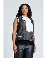 Eloquii Plus Twofer Sweater Vest