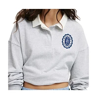 Cotton On Women's Oversized Long Sleeve Polo