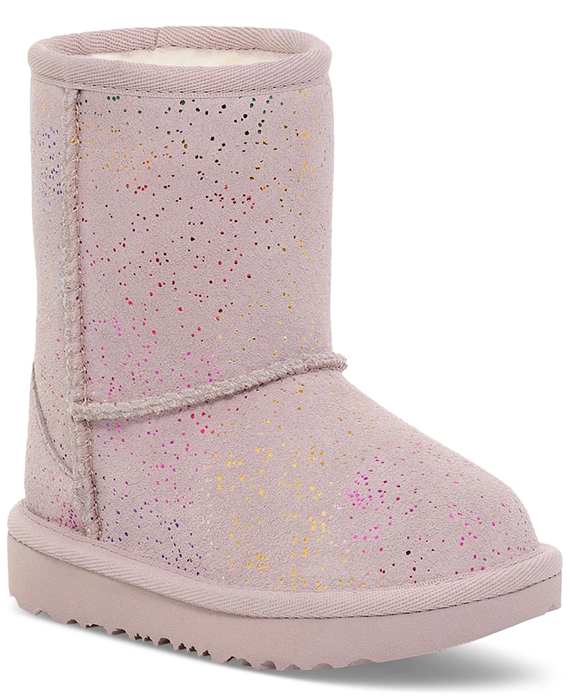 Ugg Toddler Classic Ii Shimmer Sky Booties