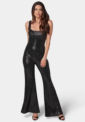 Bebe Women's Sequin Catsuit