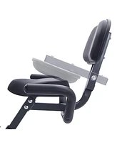 Slickblue Folding Exercise Bike Upright and Recumbent X-Bike for Versatile Home Fitness Workouts