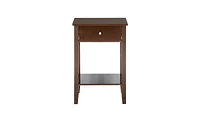 Slickblue Two-layer Bedside Table Coffee Table with Drawer Coffee