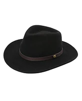 Peter Grimm Sherpa Wool Felt Crushable Packable Fedora Hat