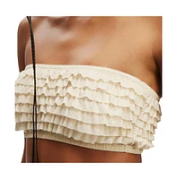 Cotton On Women's Rara Ruffle Bandeau