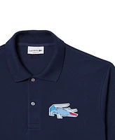 Lacoste Men's Revolutionary Relaxed Fit Short Sleeve Logo Polo Shirt
