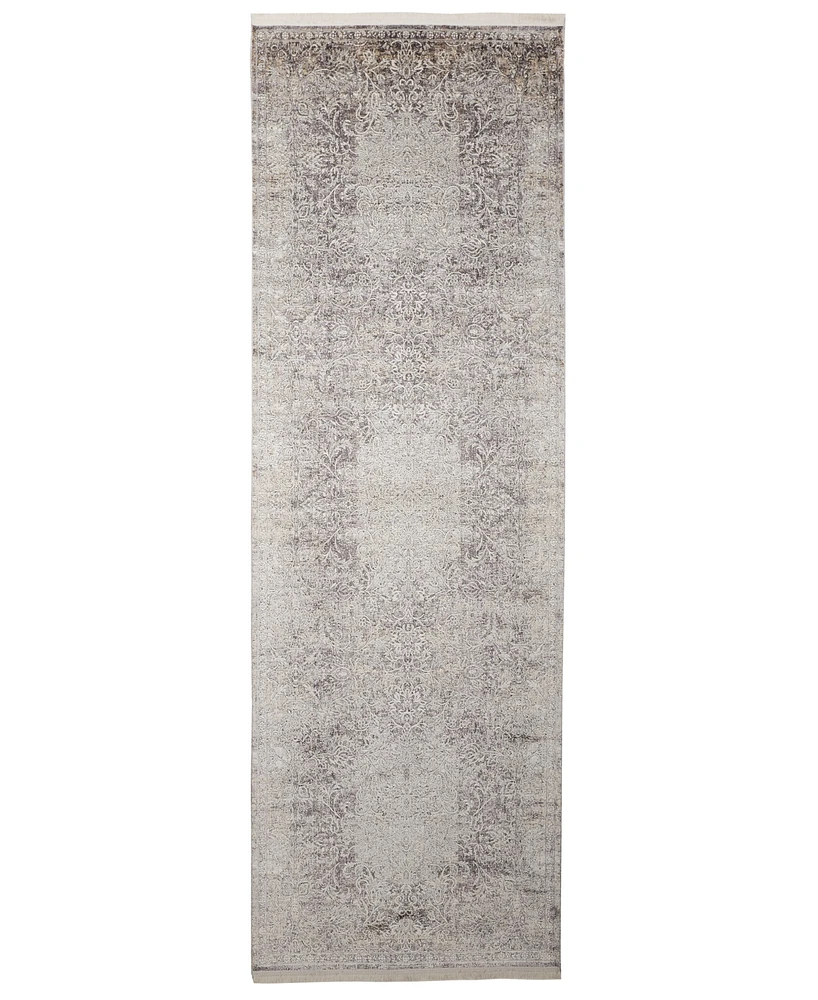 Feizy Sarrant 3964F 2'8"x12' Runner Area Rug