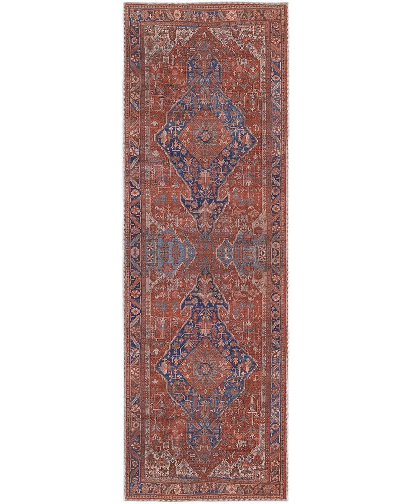 Feizy Rawlins 39HQF 2'7"x8' Runner Area Rug