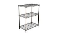 Slickblue 3-Layer Plastic Coated Iron Shelf for Durable Storage and Organization